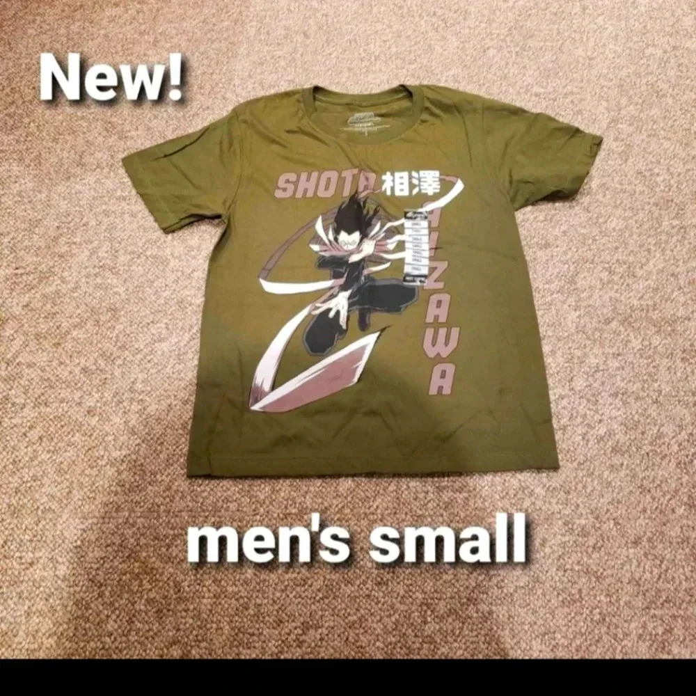 🧢🎈3/$15🎈New! Men's small FUNimation shirt Shota Aizawa